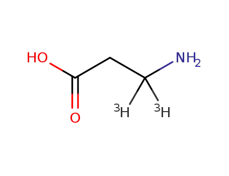 Molecular Structure of 64700-13-6 (ALANINE, BETA-[3-3H(N)])