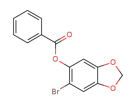 1,3-Benzodioxol-5-ol,6-bromo-, 5-benzoate