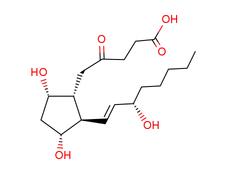 Molecular Structure of 64700-71-6 (2,3-dinor-6-ketoprostaglandin F1alpha)