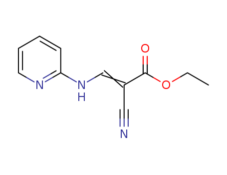 2-CYANO-3-((PYRIDIN-2-YL)AMINO)-ACRYLIC ACID ETHYL ESTER