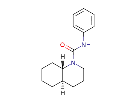 Molecular Structure of 6955-52-8 ((4aS,8aS)-N-phenyloctahydroquinoline-1(2H)-carboxamide)