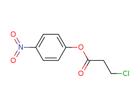 Propanoic acid,3-chloro-, 4-nitrophenyl ester cas  6968-34-9