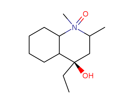 4(AXIAL)-ETHYL-1,2(EQUATORIAL)-DIMETHYL-TRANS-DECAHYDROQUINOL-4-OL,N-O XIDE