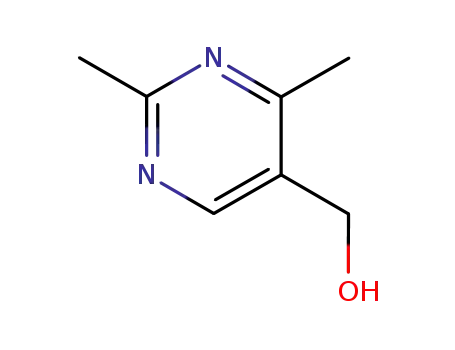 Molecular Structure of 698-28-2 (5-Pyrimidinemethanol, 2,4-dimethyl- (7CI,8CI,9CI))