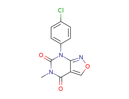 65183-66-6,7-(4-chlorophenyl)-5-methyl[1,2]oxazolo[3,4-d]pyrimidine-4,6(5H,7H)-dione,NSC 304122