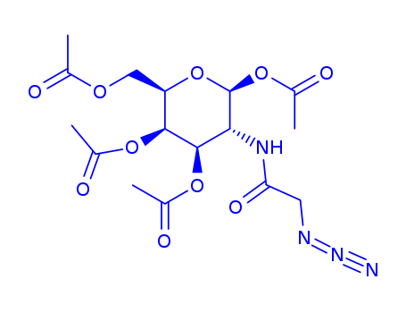 2-[(Azidoacetyl)amino]-2-deoxy-D-glucopyranose 1,3,4,6-tetraacetate