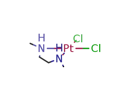 Molecular Structure of 16786-98-4 (Platinum,dichloro(N,N'-dimethyl-1,2-ethanediamine-kN,kN')-, (SP-4-2)- (9CI))