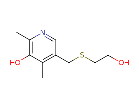3-Pyridinol,5-[[(2-hydroxyethyl)thio]methyl]-2,4-dimethyl-