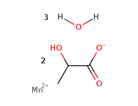 Molecular Structure of 6505-50-6 (MANGANESE(II) LACTATE TRIHYDRATE)