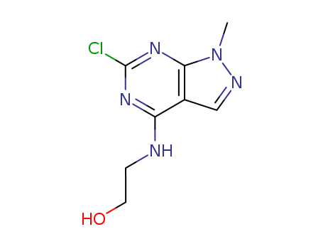 Ethanol,2-[(6-chloro-1-methyl-1H-pyrazolo[3,4-d]pyrimidin-4-yl)amino]- cas  6974-01-2