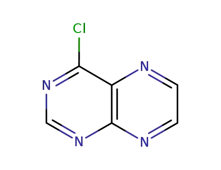 Molecular Structure of 72700-48-2 (4-CHLORO-PTERIDINE)