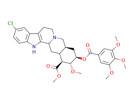 Molecular Structure of 7008-24-4 (Chloroserpidine)