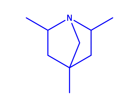 Molecular Structure of 700378-28-5 (1-Azabicyclo[2.2.1]heptane,2,4,6-trimethyl-,(2R,6R)-rel-(9CI))