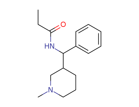 70029-37-7,N-[(1-methylpiperidin-3-yl)(phenyl)methyl]propanamide,