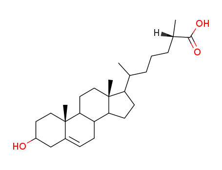3β-Hydroxy-5-cholestenoic Acid