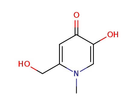 70033-59-9,4(1H)-Pyridinone, 5-hydroxy-2-(hydroxymethyl)-1-methyl- (9CI),4(1H)-Pyridinone, 5-hydroxy-2-(hydroxymethyl)-1-methyl- (9CI);5-hydroxy-2-hydroxymethyl-1-methylpyrid-4-one