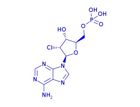 poly(2'-chloro-2'-deoxyadenylic acid)