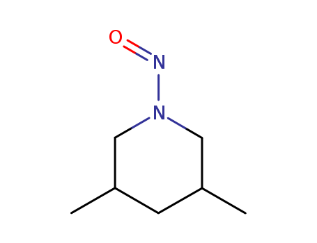 Piperidine,3,5-dimethyl-1-nitroso-, cis- (9CI)