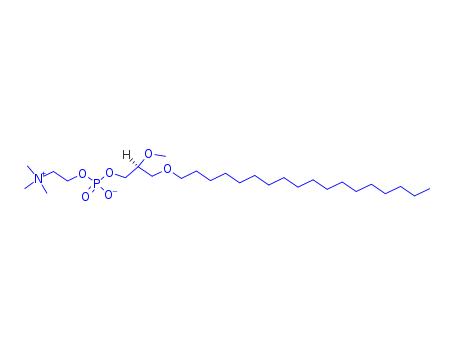 Edelfosine;(7R)-4-Hydroxy-7-Methoxy-N,N,N-triMethyl-3,5,9-trioxa-4-phosphaheptacosan-1-aMiniuM-4-oxide