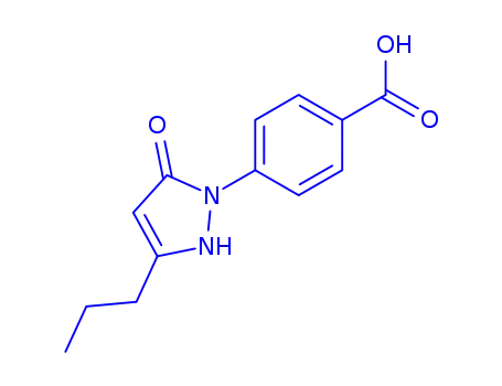4-(5-oxo-3-propyl-2,5-dihydro-1H-pyrazol-1-yl)benzoic acid