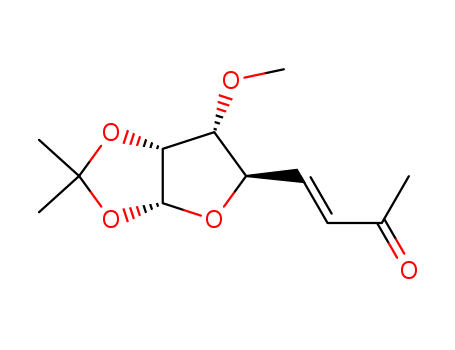 a-D-xylo-Oct-5-enofuranos-7-ulose,5,6,8-trideoxy-3-O-methyl-1,2-O-(1-methylethylidene)-, (E)- (9CI) cas  69983-98-8