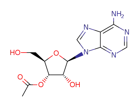 Molecular Structure of 6554-21-8 (3'-O-Acetyladenosine)