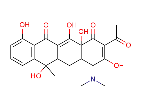 Molecular Structure of 6542-44-5 (2-acetyl-2-decarboxamidooxytetracycline)
