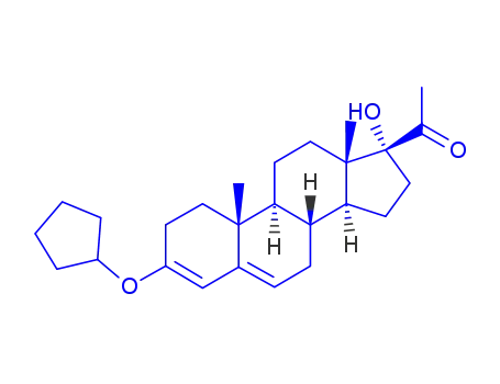 Molecular Structure of 7001-56-1 (Pentagestrone)