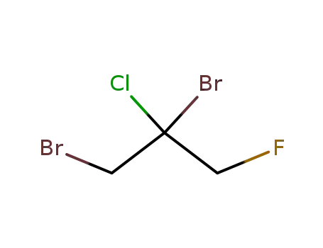 Molecular Structure of 70192-60-8 (1,2-DIBROMO-2-CHLORO-3-FLUOROPROPANE)