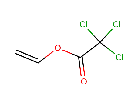 Molecular Structure of 7062-87-5 (Vinyl trichloroacetate)