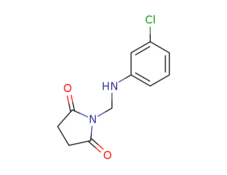 70289-21-3,Succinimide, N-(m-chloroanilinomethyl)-,,Succinimide,N-[(m-chloroanilino)methyl]- (7CI)