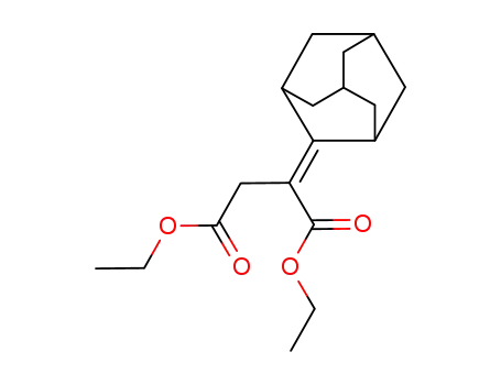 Molecular Structure of 70477-64-4 (DIETHYL 2-ADAMANTYLIDENESUCCINATE)