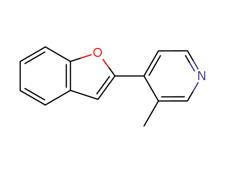 Pyridine,4-(2-benzofuranyl)-3-methyl-