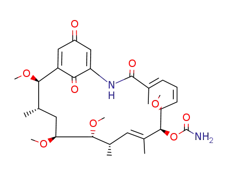 Molecular Structure of 70563-58-5 (HERBIMYCIN A)