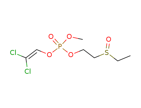 1,1-DICHLORO-2-(2-ETHYLSULFINYLETHOXY-METHOXY-PHOSPHORYL)OXY-ETHENECAS
