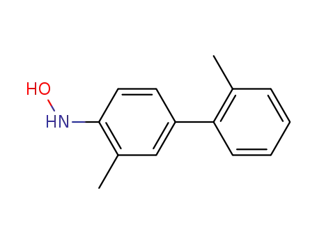Molecular Structure of 70786-72-0 (N-hydroxy-3,2'-dimethyl-4-aminobiphenyl)