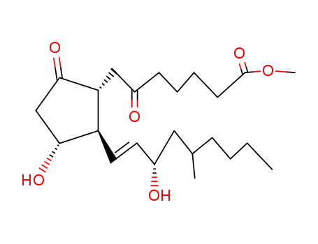 Molecular Structure of 70667-26-4 (ORNOPROSTIL)