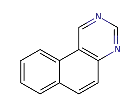 Molecular Structure of 229-75-4 (Benzo[f]quinazoline)