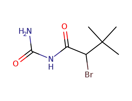 2-bromo-N-carbamoyl-3,3-dimethylbutanamide