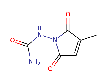Urea,N-(2,5-dihydro-3-methyl-2,5-dioxo-1H-pyrrol-1-yl)- cas  6641-34-5