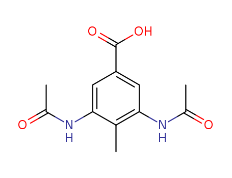 Benzoic acid,3,5-bis(acetylamino)-4-methyl-