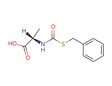 Alanine, N-(thiocarboxy)-,S-benzyl ester, L- (8CI) cas  6297-75-2