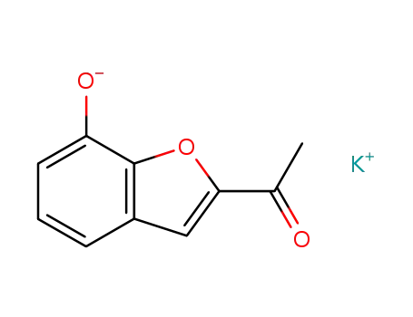 Molecular Structure of 39552-00-6 (Ethanone, 1-(7-hydroxy-2-benzofuranyl)-, potassium salt)