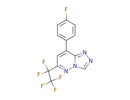 73673-81-1,8-(4-fluorophenyl)-6-(pentafluoroethyl)[1,2,4]triazolo[4,3-b]pyridazine,