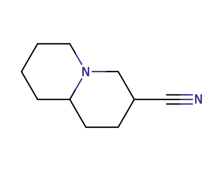Molecular Structure of 73259-83-3 (1-Azabicyclo[4.4.0]decane-3-carbonitrile)