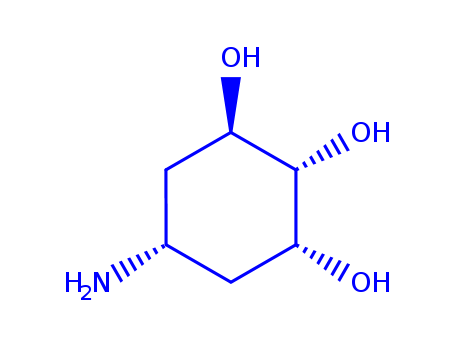 1,2,3-CYCLOHEXANETRIOL,5-AMINO-,[1R-(1A,2A,3SS,5SS)]-
