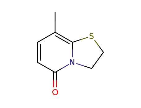 Molecular Structure of 71310-13-9 (5H-Thiazolo[3,2-a]pyridin-5-one,2,3-dihydro-8-methyl-)