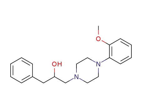 Molecular Structure of 73771-27-4 (1-Piperazineethanol, alpha-benzyl-4-(o-methoxyphenyl)-)