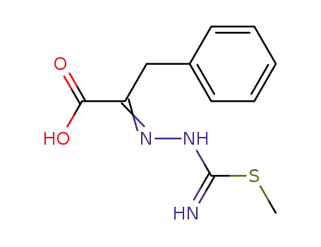 2-(<i>S</i>-methyl-isothiosemicarbazono)-3-phenyl-propionic acid
