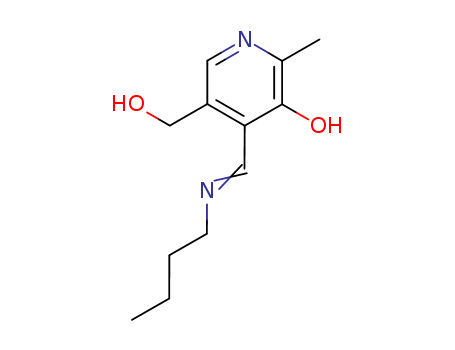 3-Pyridinemethanol,4-[(butylimino)methyl]-5-hydroxy-6-methyl- cas  7146-98-7